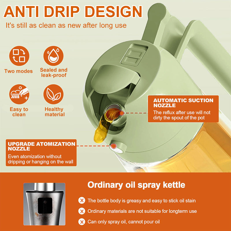 Leak Proof Kitchen Oil Dispenser Bottle OEM ODM Glass Olive Oil Bottle