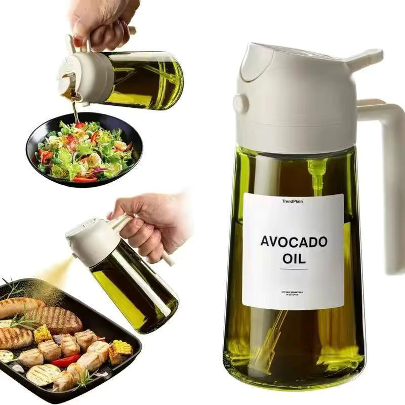 Leak Proof Kitchen Oil Dispenser Bottle OEM ODM Glass Olive Oil Bottle